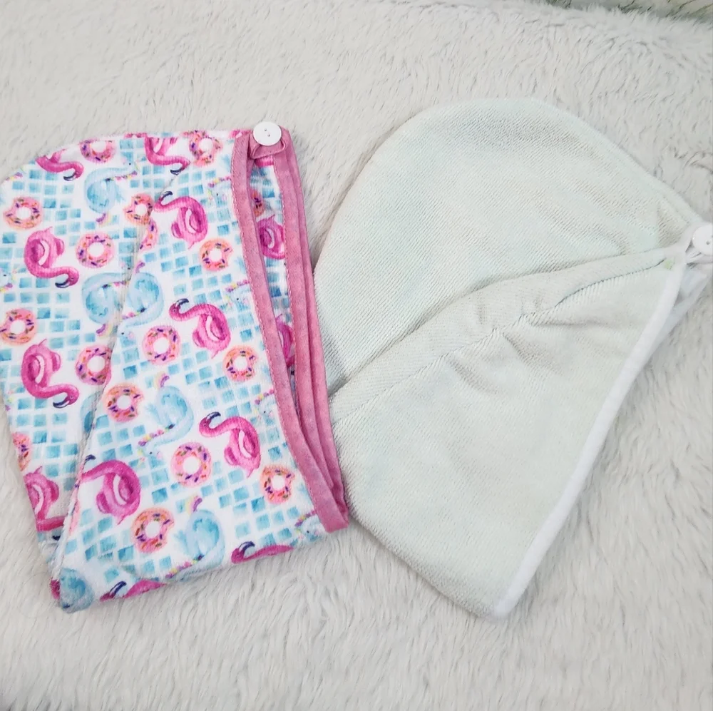 SET of 2 bellabeauty Hair Turbans